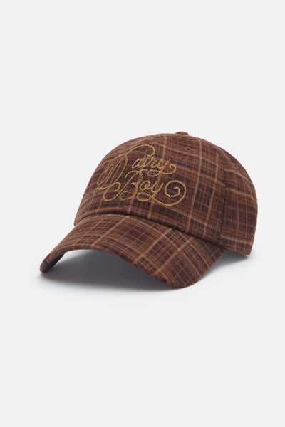 Autograph Baseball Hat - Brown Tweed - Dairy Boy display picture 1