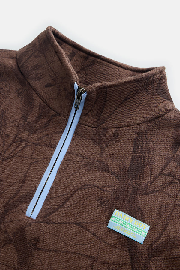 Heritage Half Zip - Lowcountry Camo
