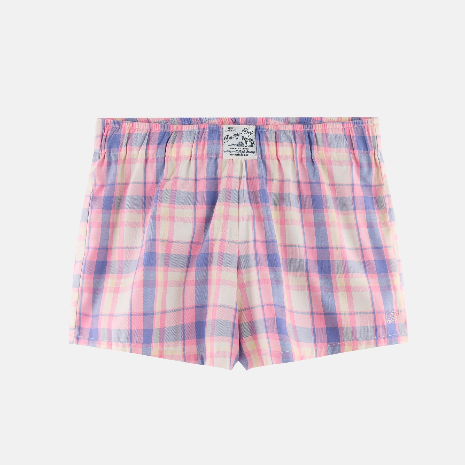 Garden Bed Boxer Shorts - Country Check