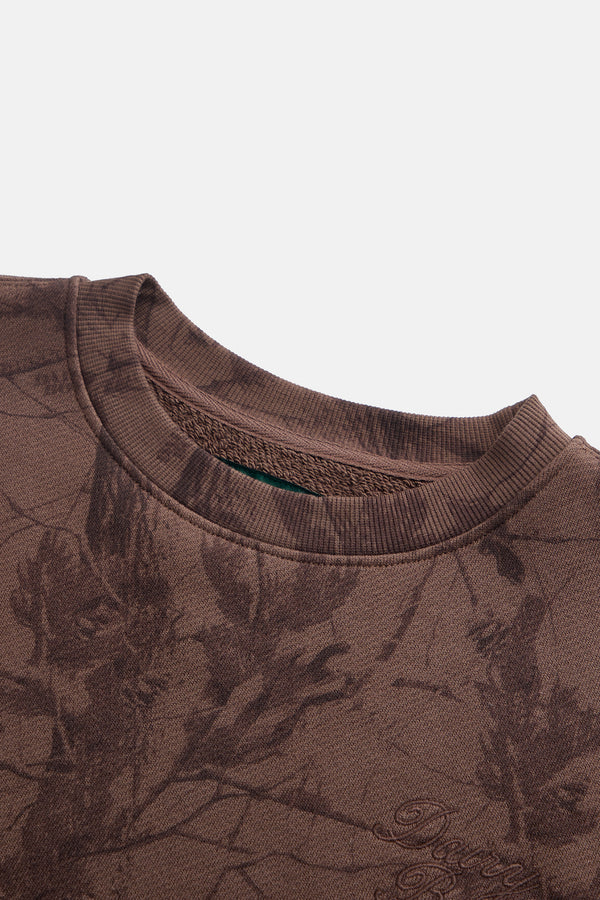 Oversized Crewneck - Lowcountry Camo