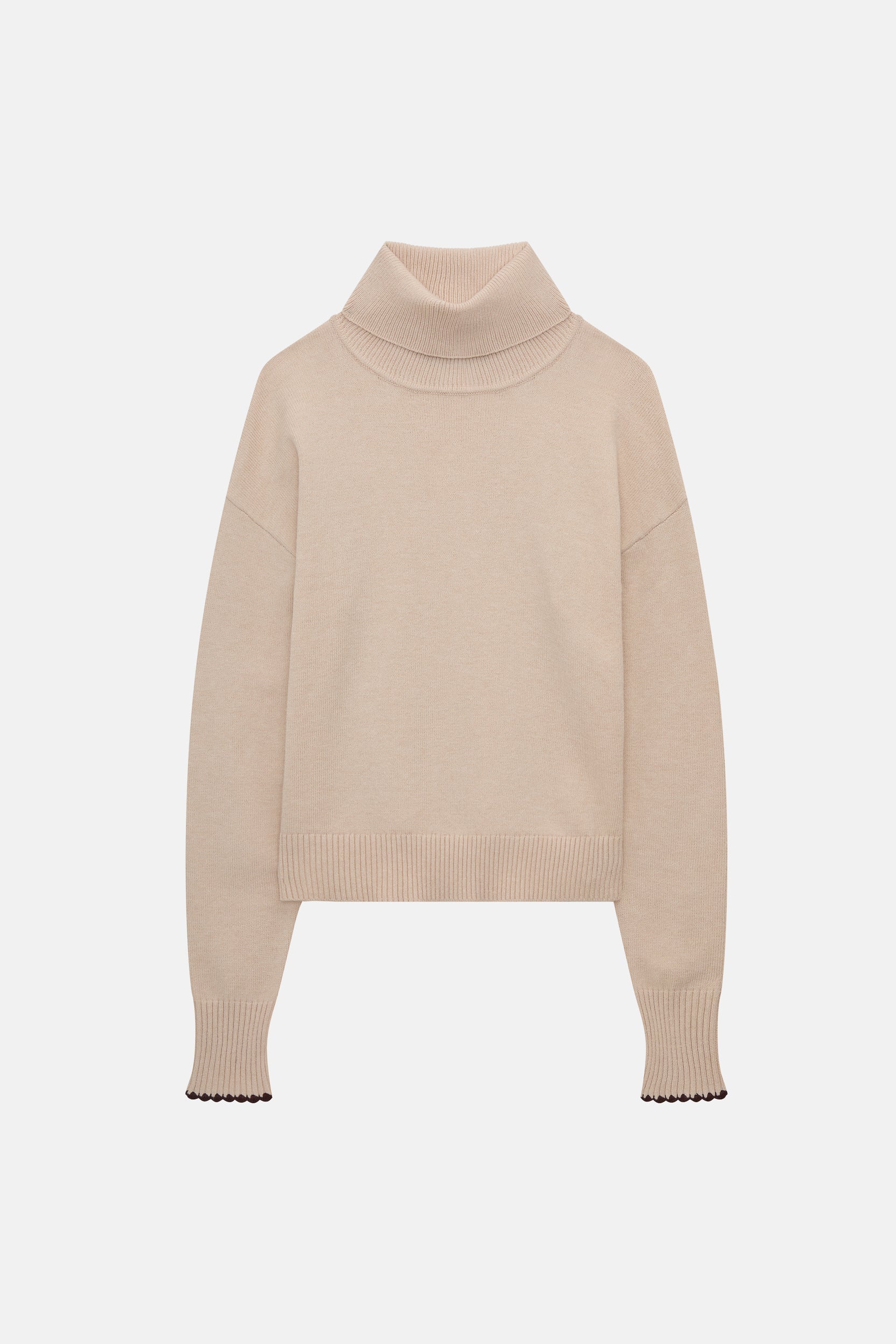 Ellie Turtleneck - Oat