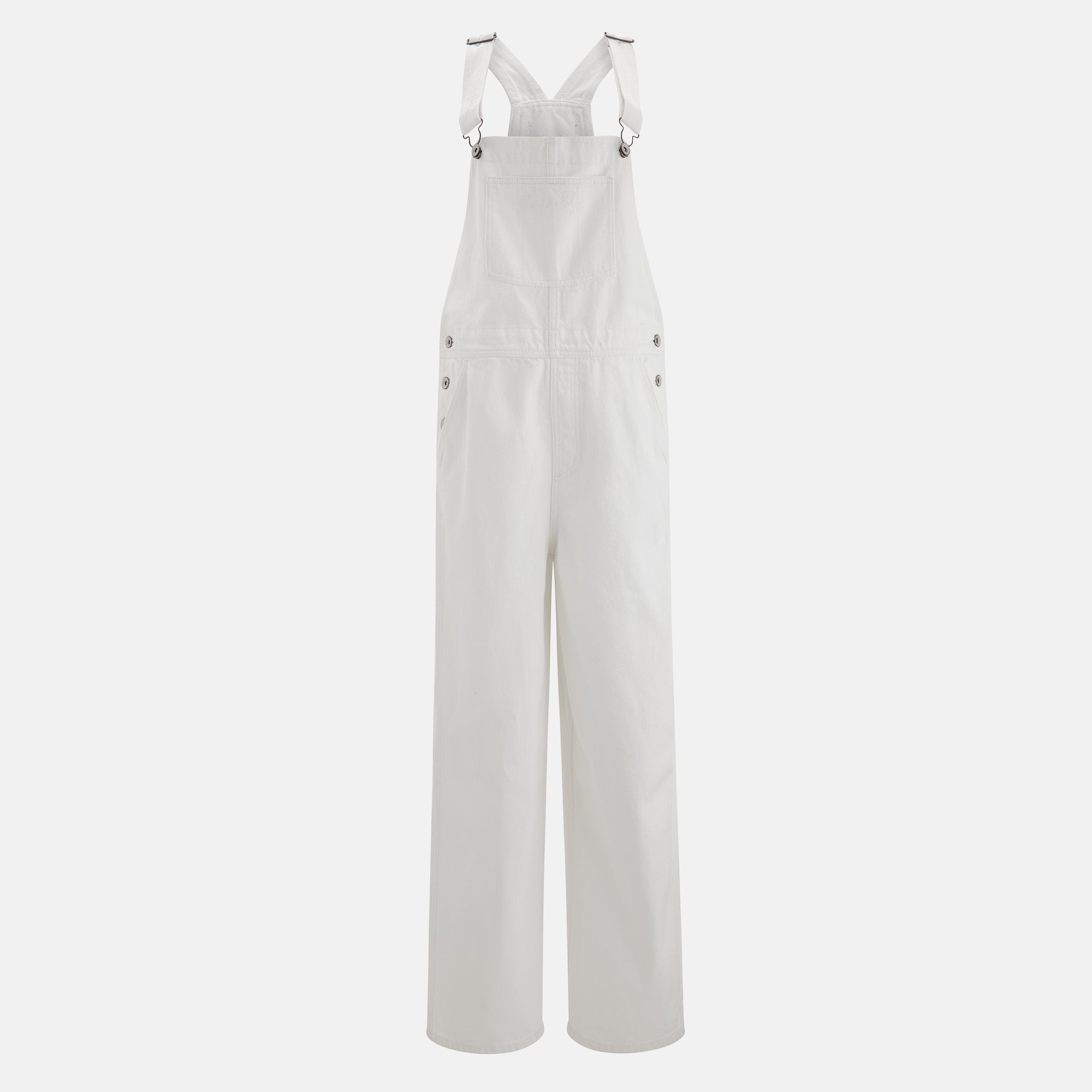The Farm Overalls - White Rooster