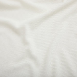 Close-up of white fabric texture
