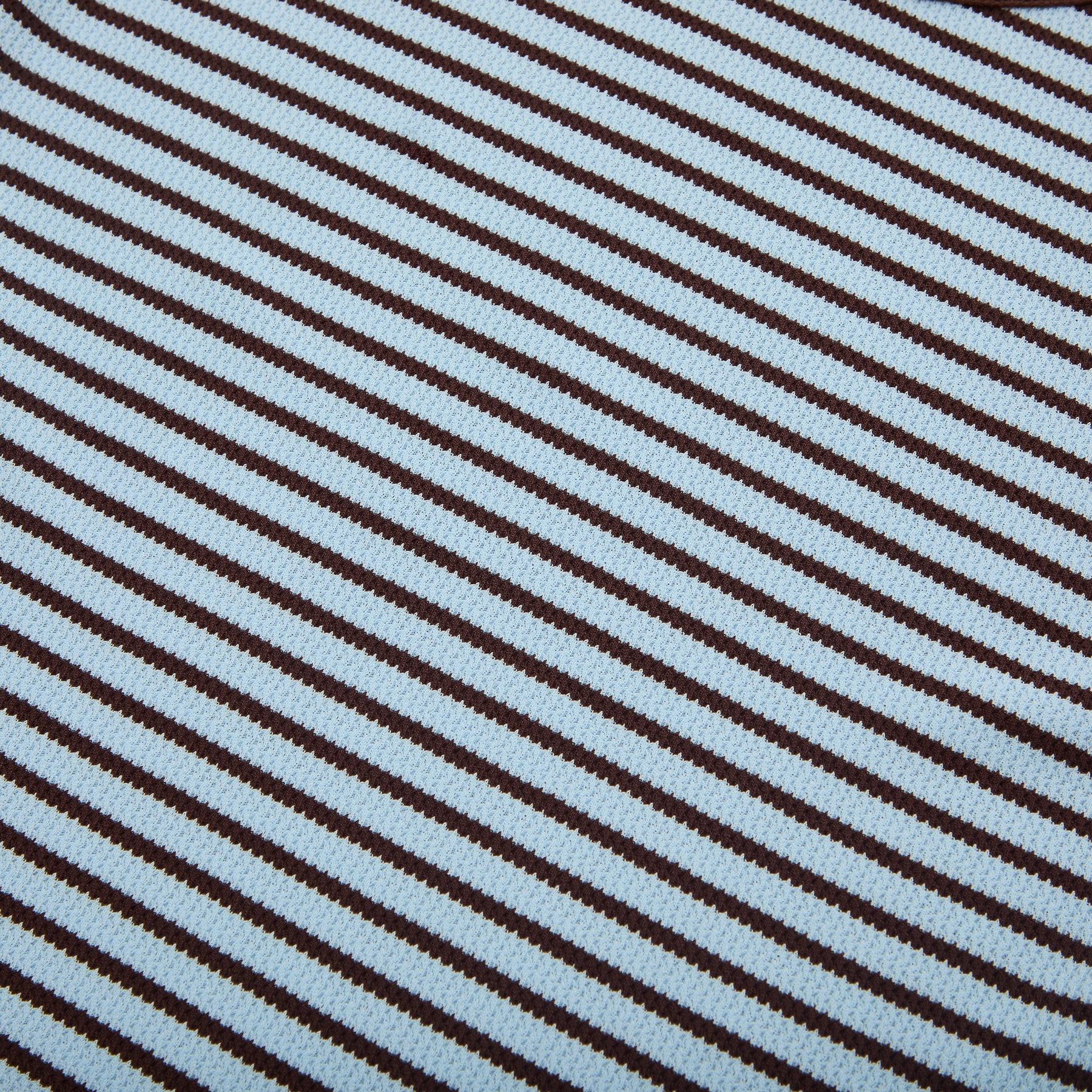 The Everyday Thermal - Blue and Brown Pinstripe