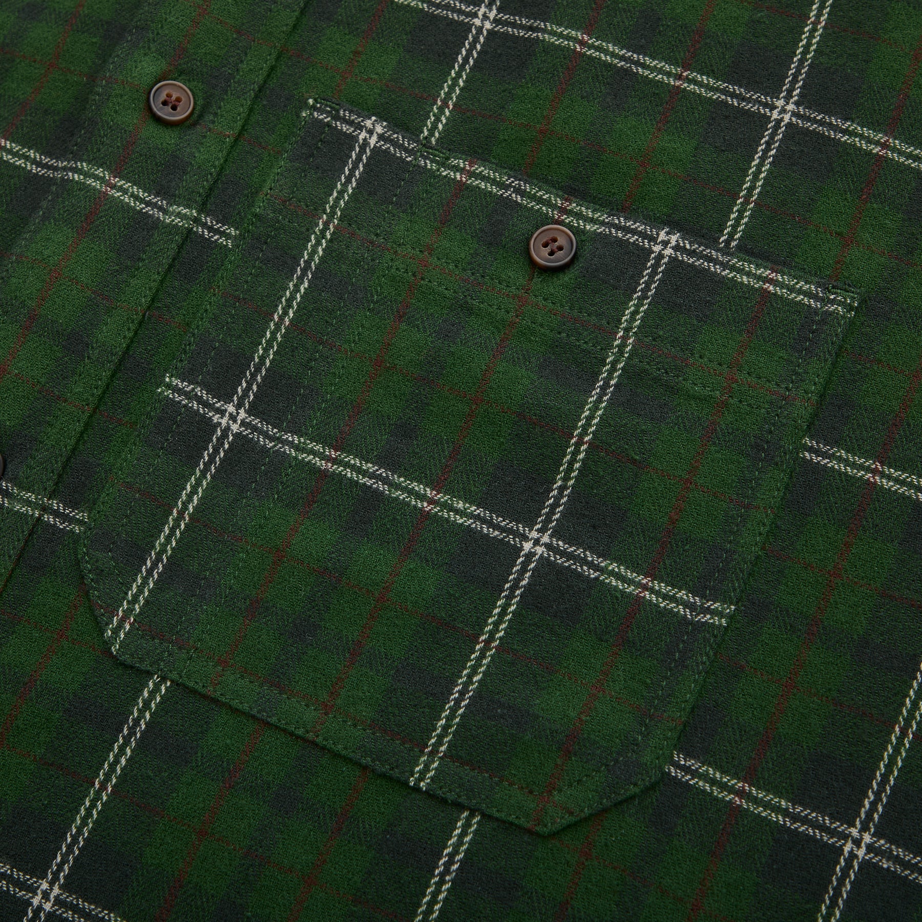 The Hanover Flannel - Evergreen Plaid