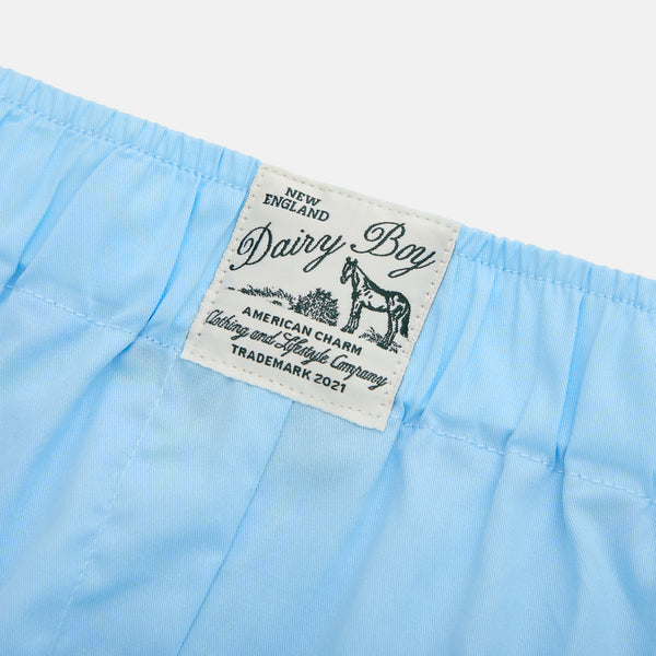 Garden Bed Boxer Shorts - Cool Blue