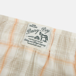 Garden Bed Boxer Shorts - Sailor Plaid