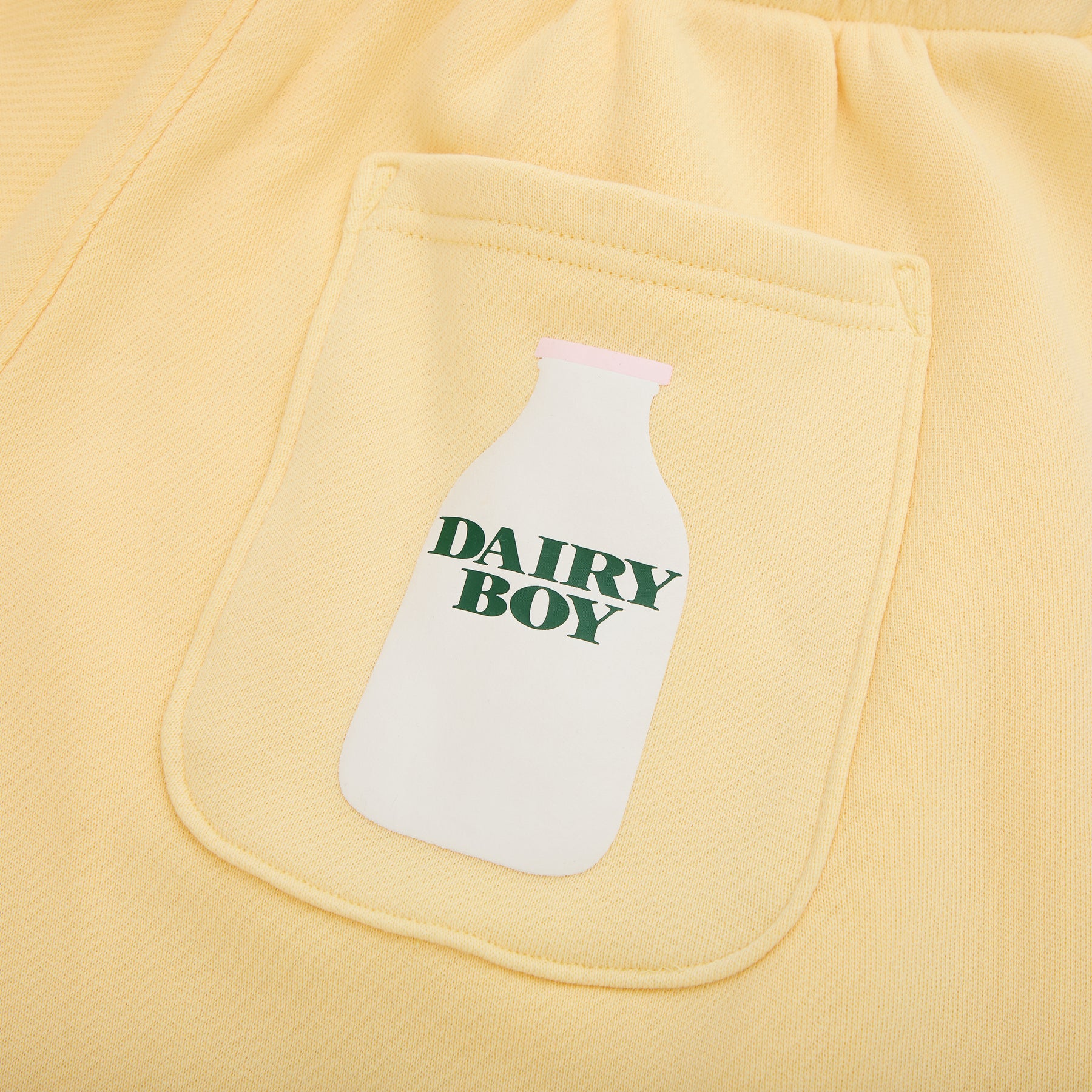 Milk Bottle Sweatpants - Yellow