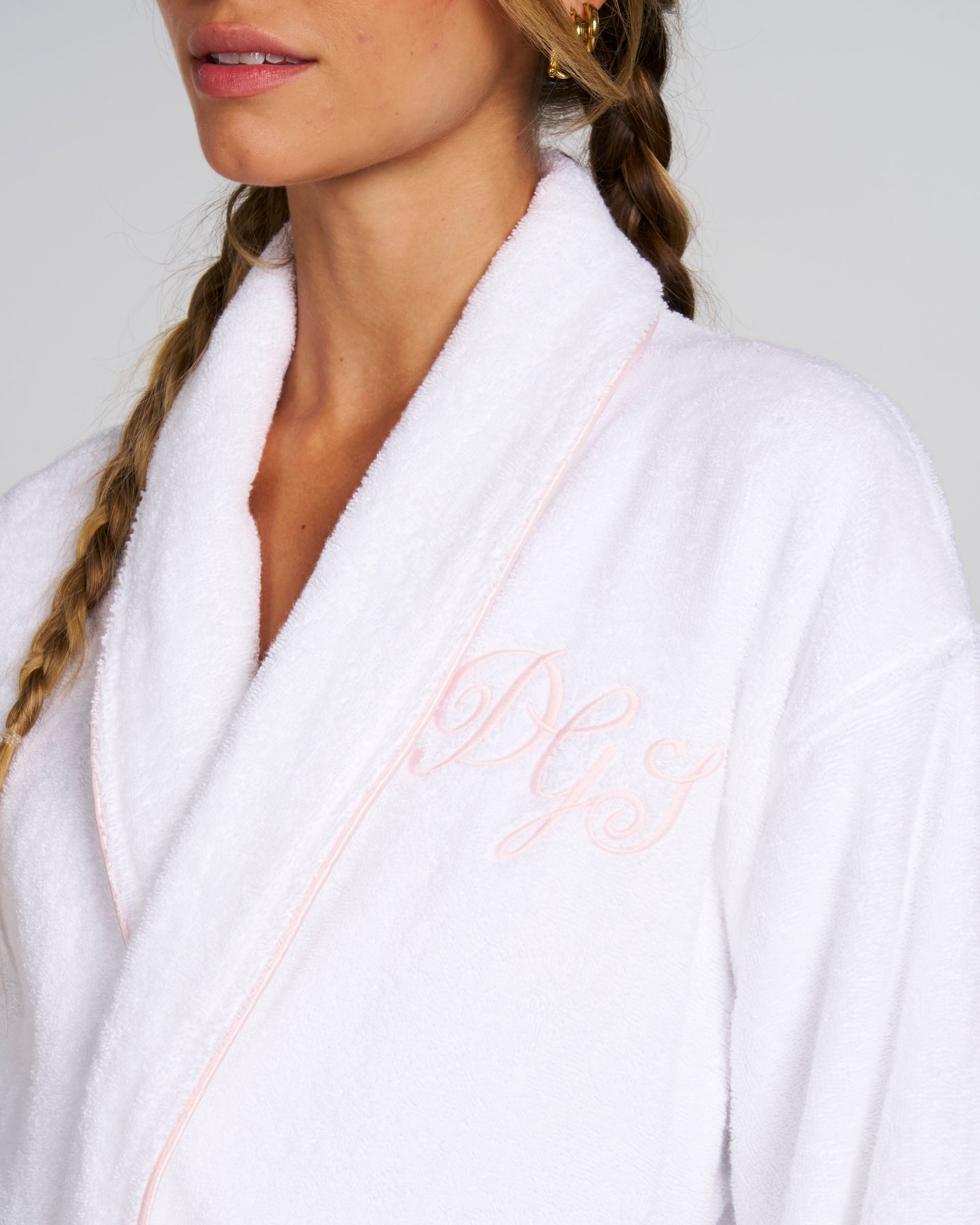 Dairy Girl Summer Robe - Blush