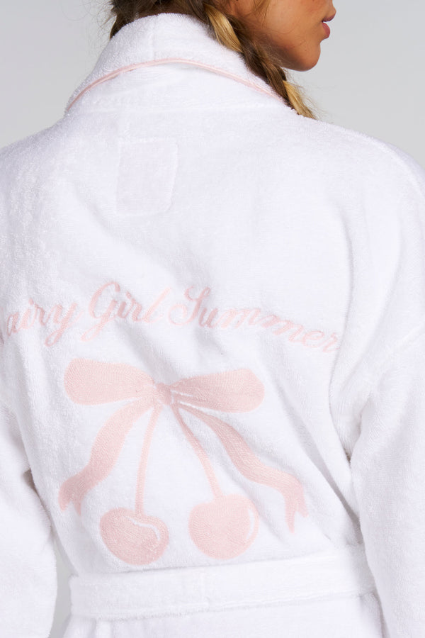 Dairy Girl Summer Robe - Blush