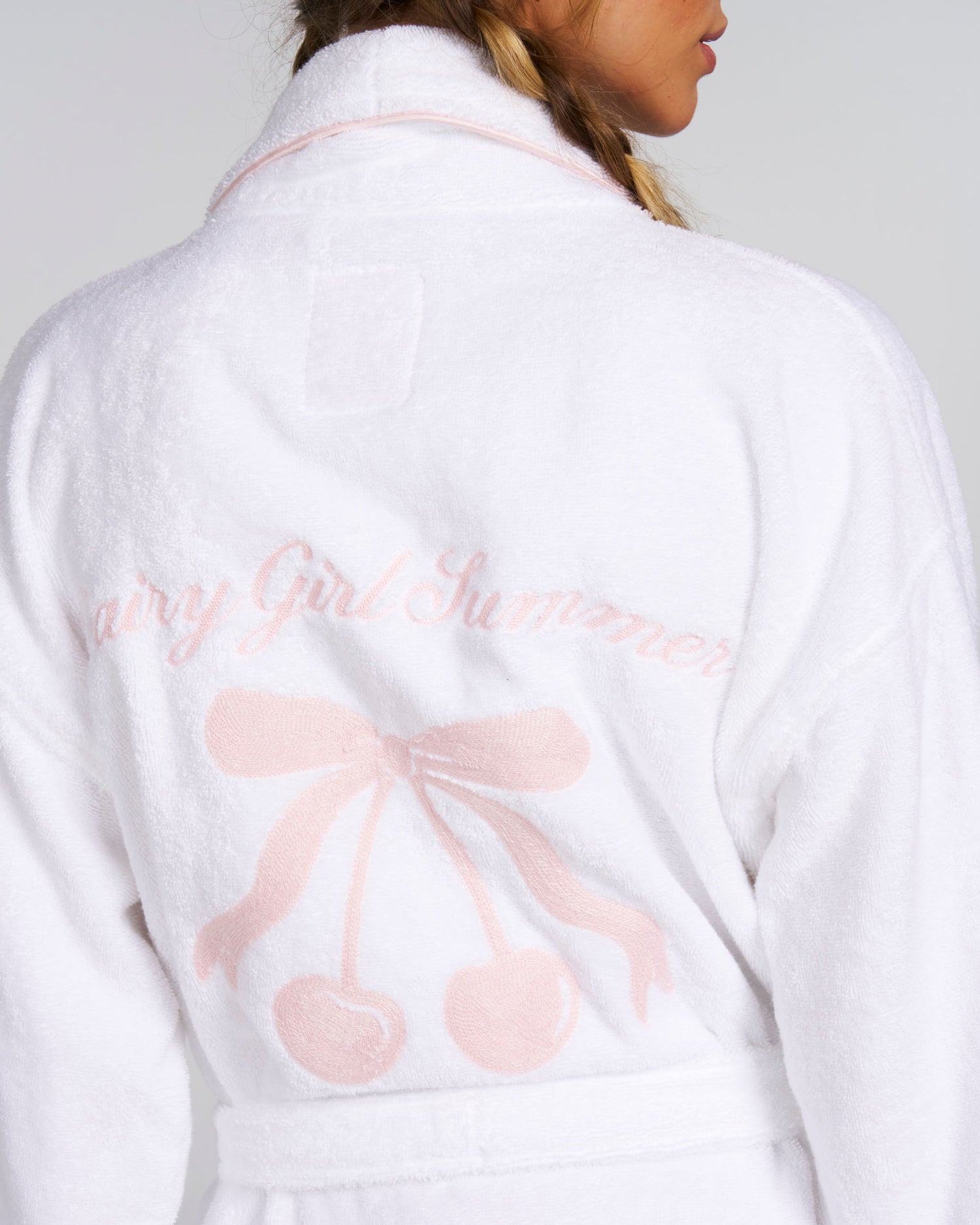 Dairy Girl Summer Robe - Blush