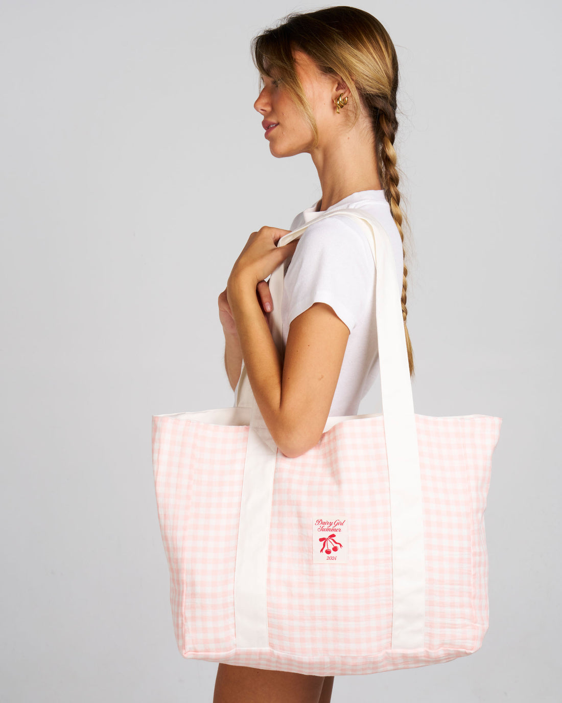 Everyday Picnic Tote - Peony Pink