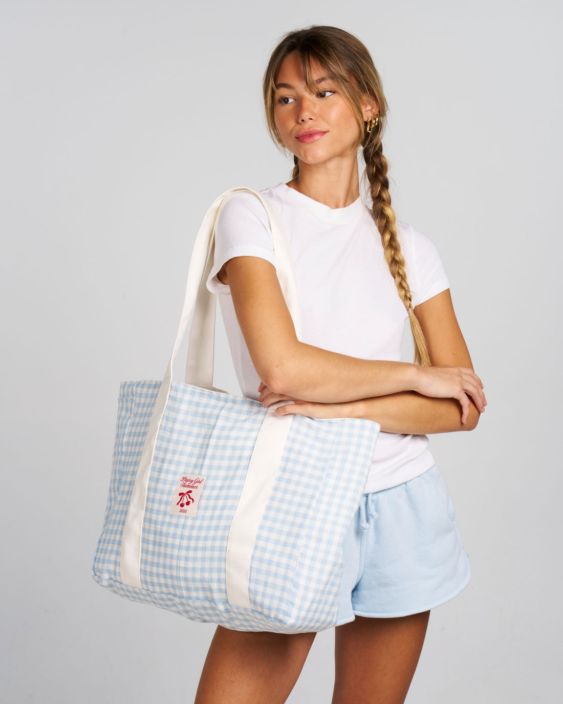 Everyday Picnic Tote - Countryside Blue