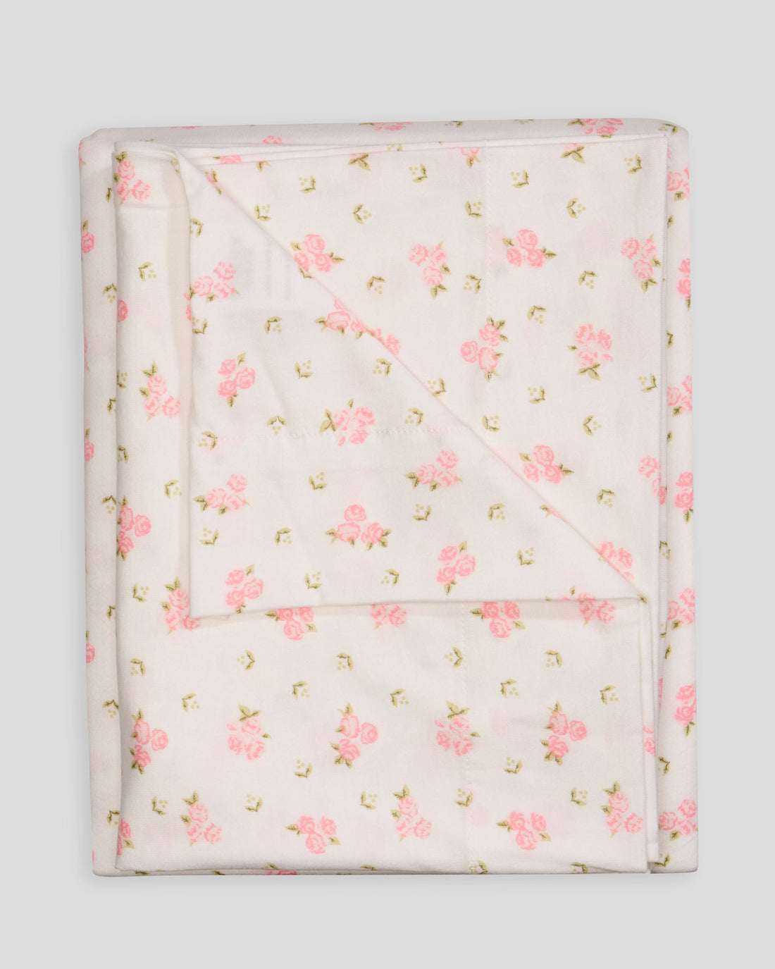 Floral Fitted Sheet - Blush