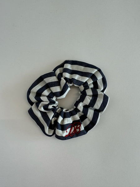 ☆GLOWNY☆ EVERYDAY G KNIT SCRUNCHIE NAVY Everyday Scrunchie - Navy Candy Stripe – Dairy Boy