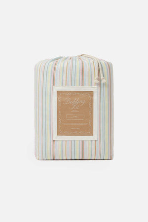 Farm Friends Bedding Kit - Ribbon Stripe
