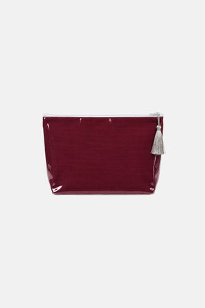 Farm Friends Makeup Bag - Merlot