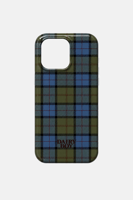 Farm Friends Phone Case - Scottish Plaid