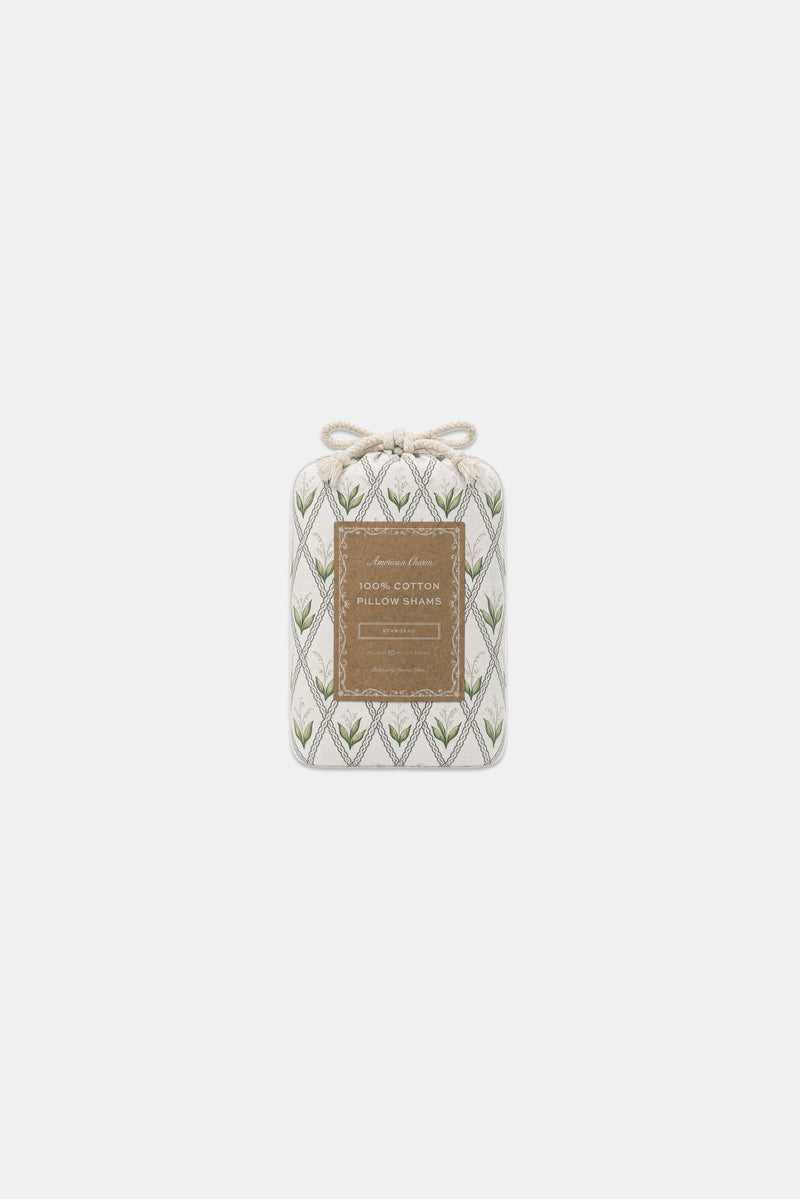 Lily of the Valley Sham Set - Lily of the Valley