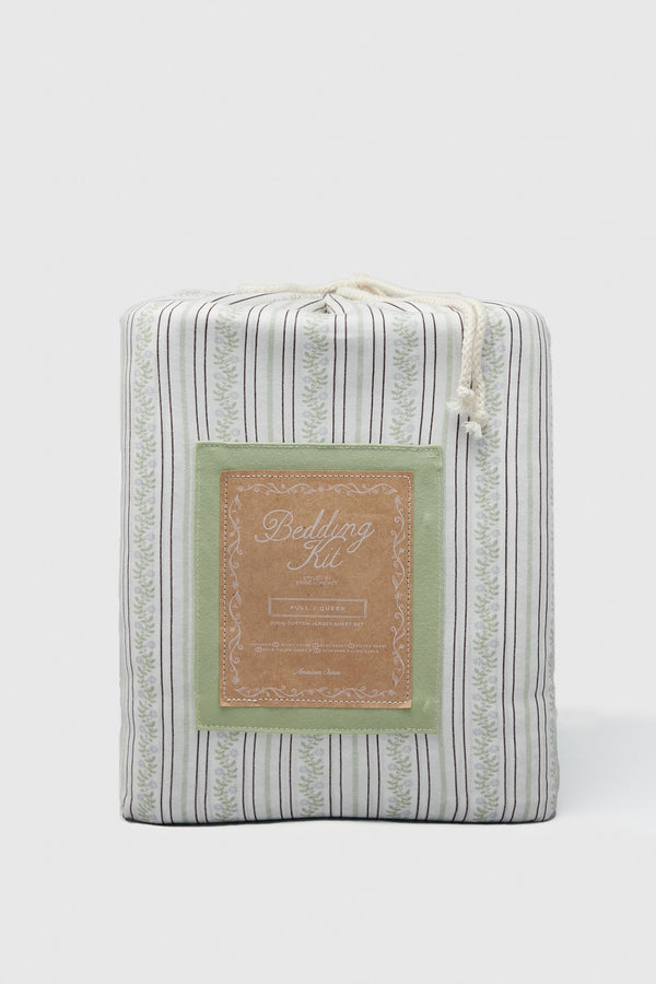 The Greenhouse Stripe Bedding Kit