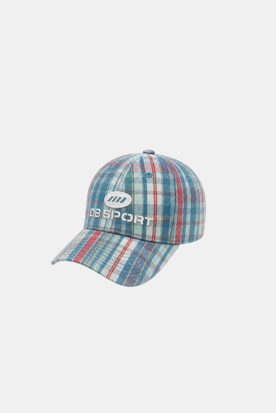 Race Day Baseball Hat - Easy Street Plaid