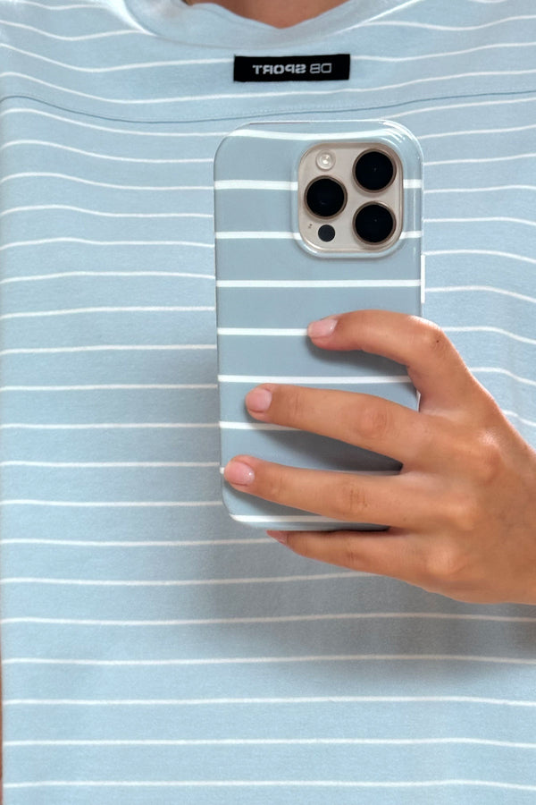 Shell & Sail Phone Case - Saltwater Stripe