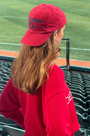 26 Tennis Cap - Cherry Red