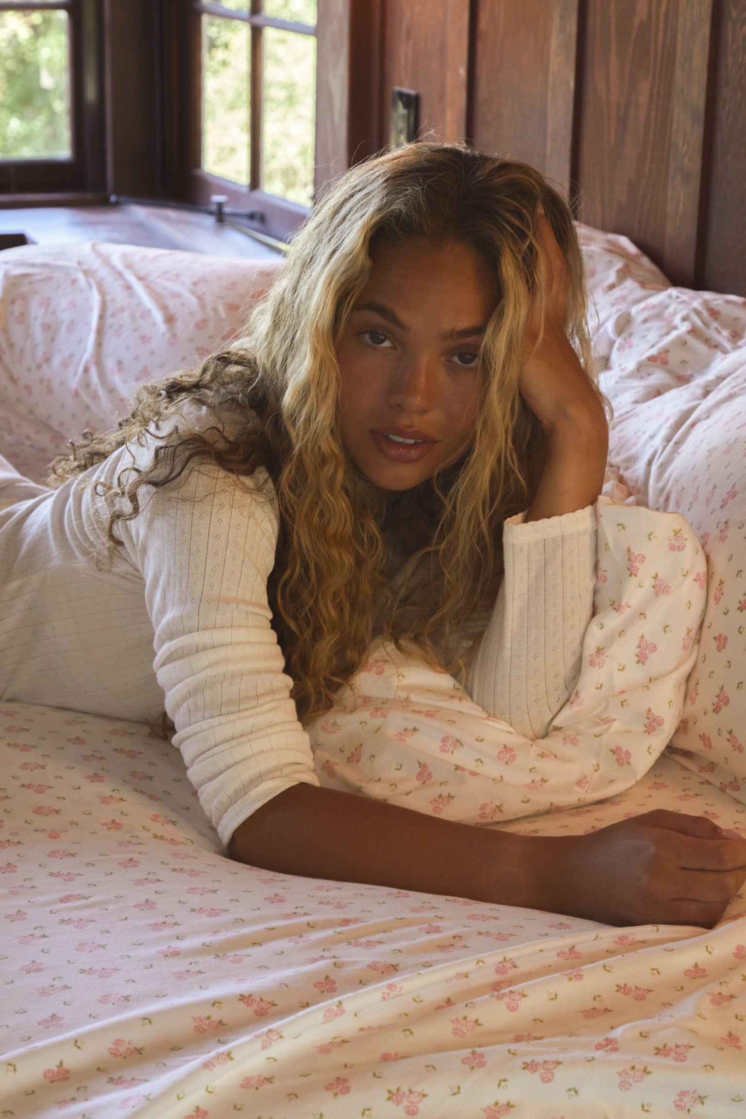 Floral Sheet Set - Blush