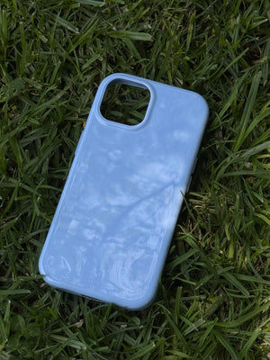 Garden Bed Phone Case - Cool Blue