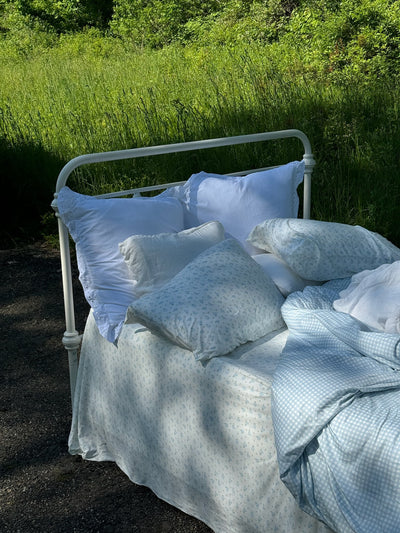 Floral Sheet Set - Powder Blue