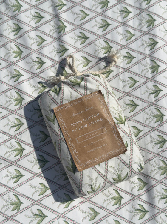 Lily of the Valley Sham Set - Lily of the Valley