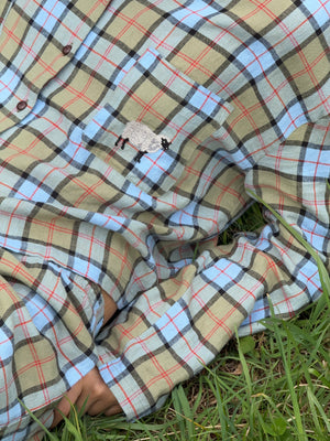 Farm Friends Sleep Set - Sheep in Scottish Plaid