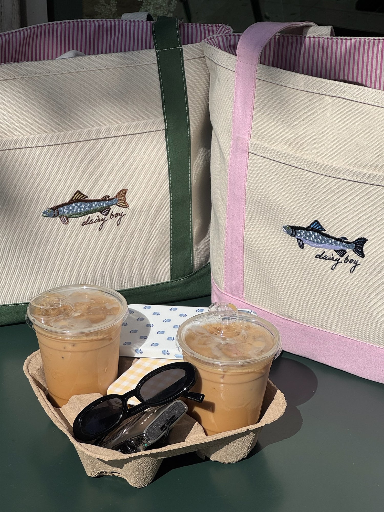 Fish Tote - Green