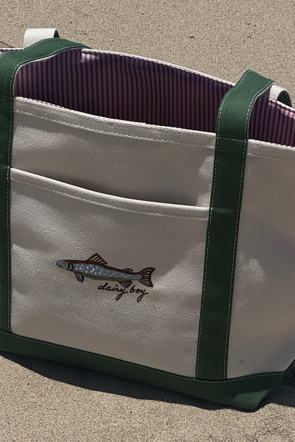 Fish Tote - Green