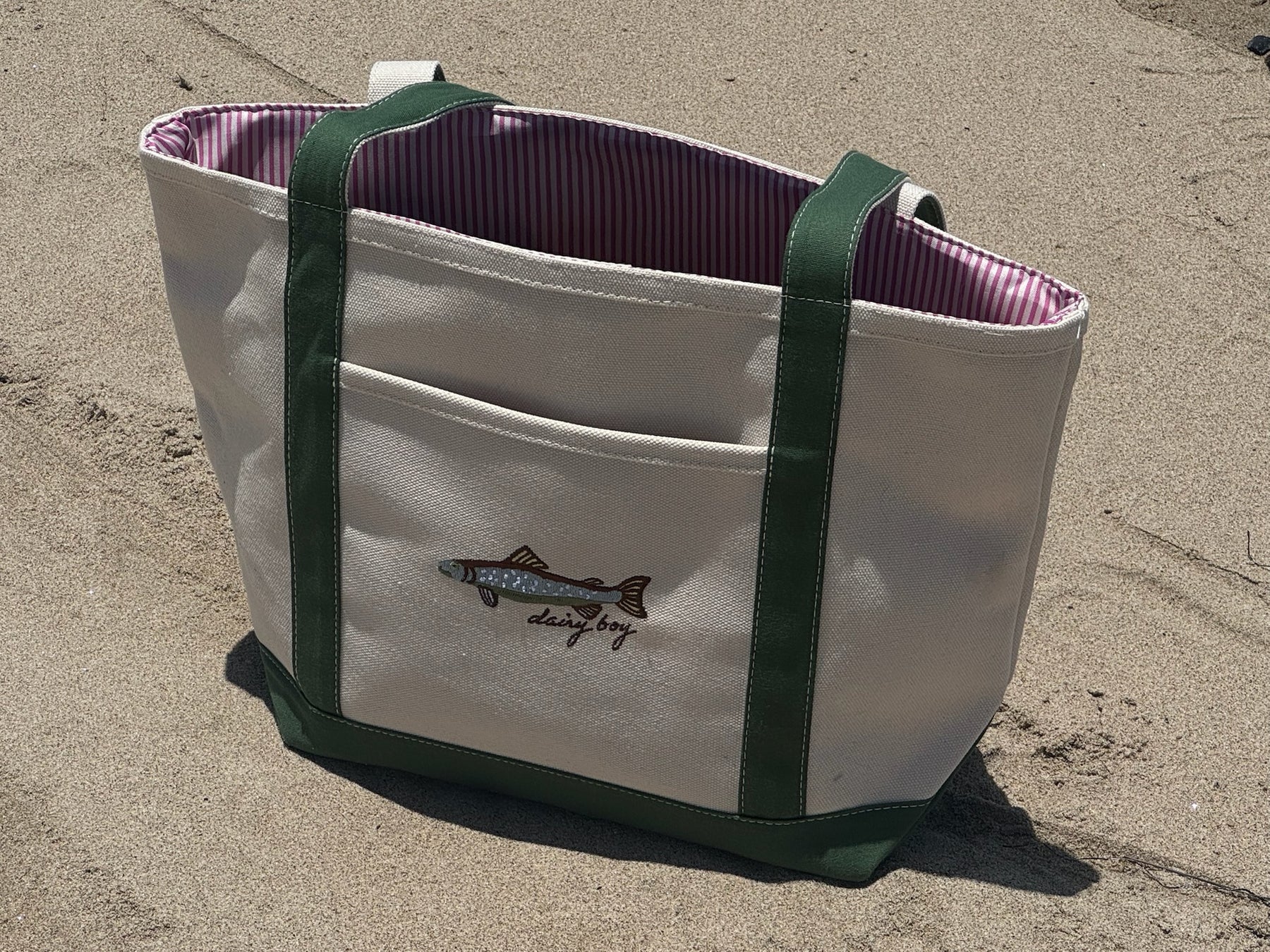 Fish Tote - Green