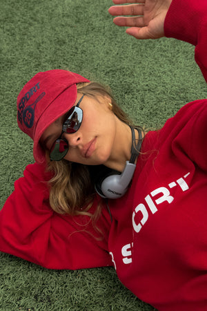 26 Tennis Cap - Cherry Red