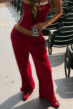 The Yummy Pant - Cherry Red