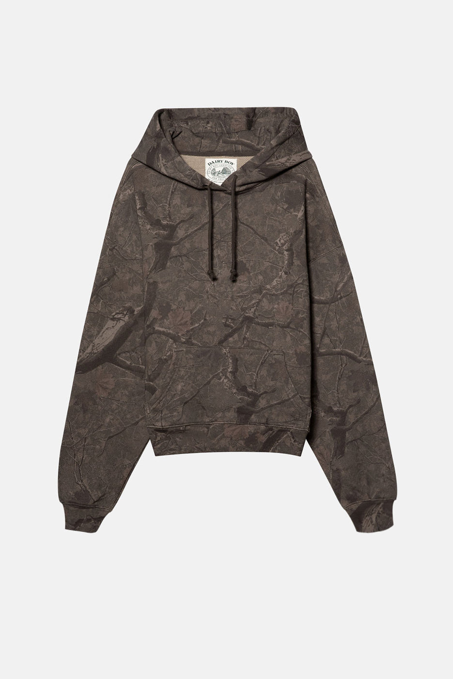 River Camo Hoodie - Powder Blue