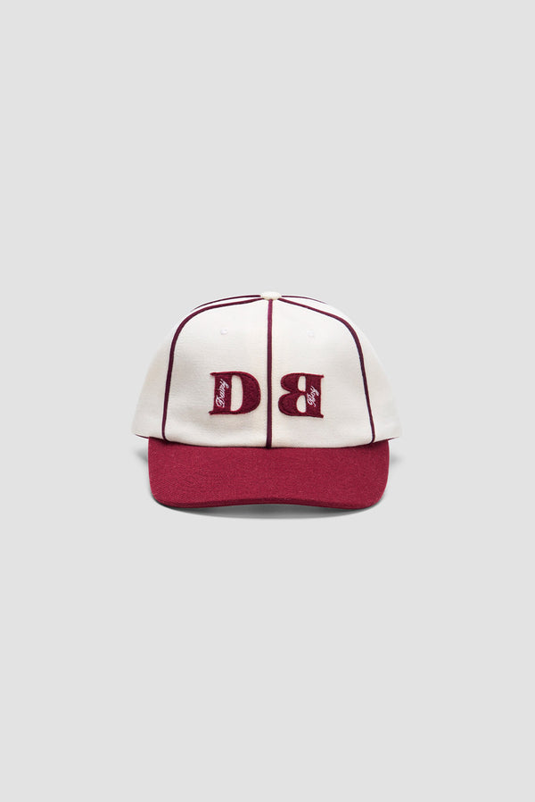 DB Baseball Hat - Crimson