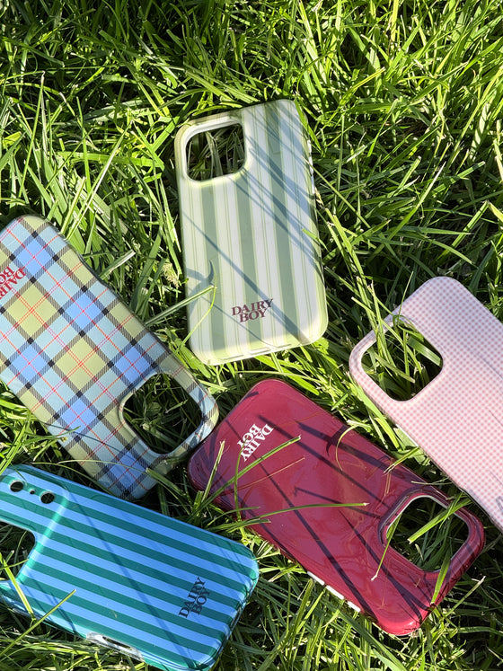Farm Friends Phone Case - Scottish Plaid