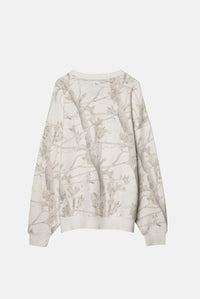 Oversized Crewneck - Woodland Camo