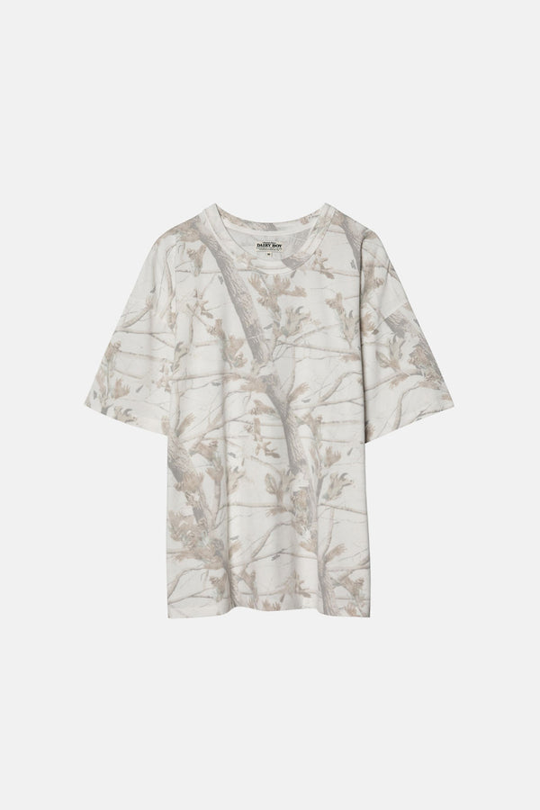 Oversized Tee - Woodland Camo