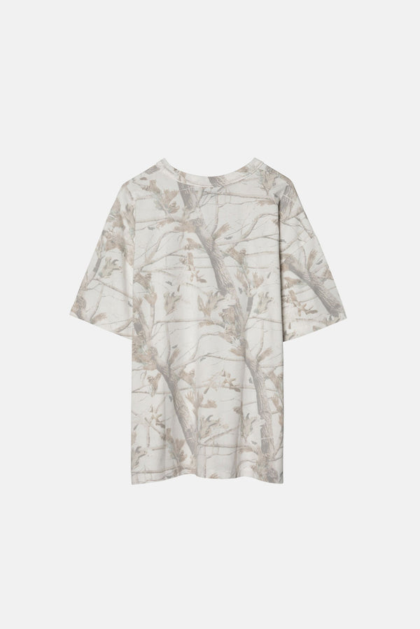 Oversized Tee - Woodland Camo