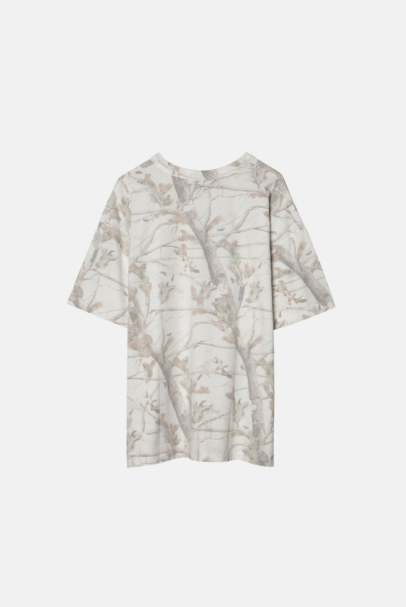 Oversized Tee - Woodland Camo