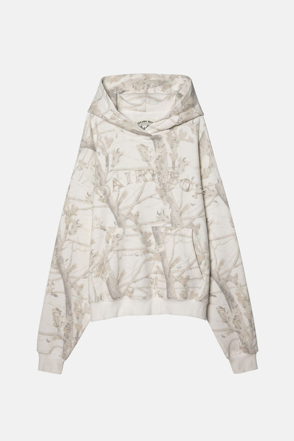 The Boyfriend Hoodie - Woodland Camo