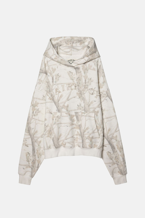 The Boyfriend Hoodie - Woodland Camo