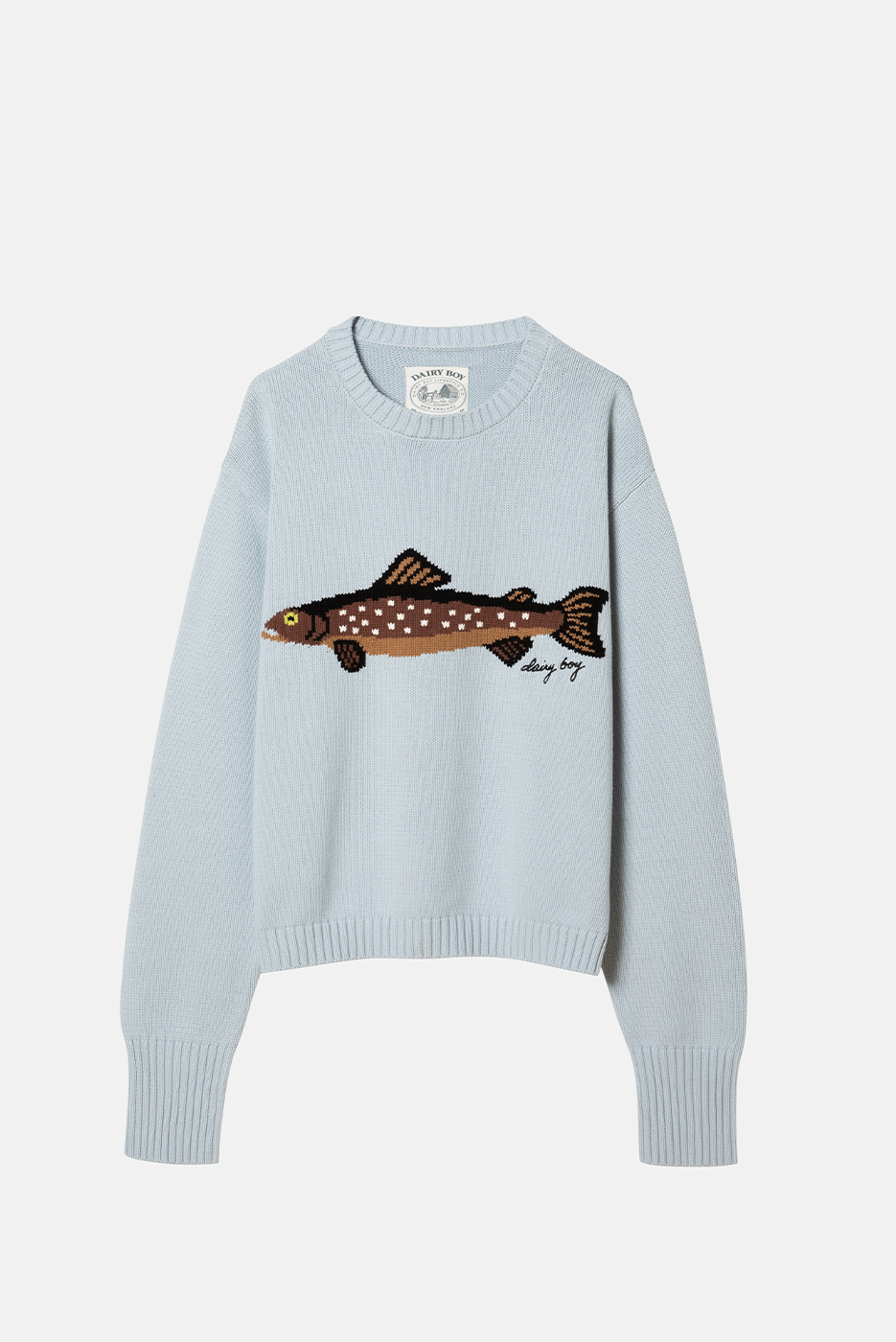 The Fisherman's Daughter Sweater - Bluepoint - Dairy Boy The Fisherman's Daughter Sweater - Bluepoint - Dairy Boy