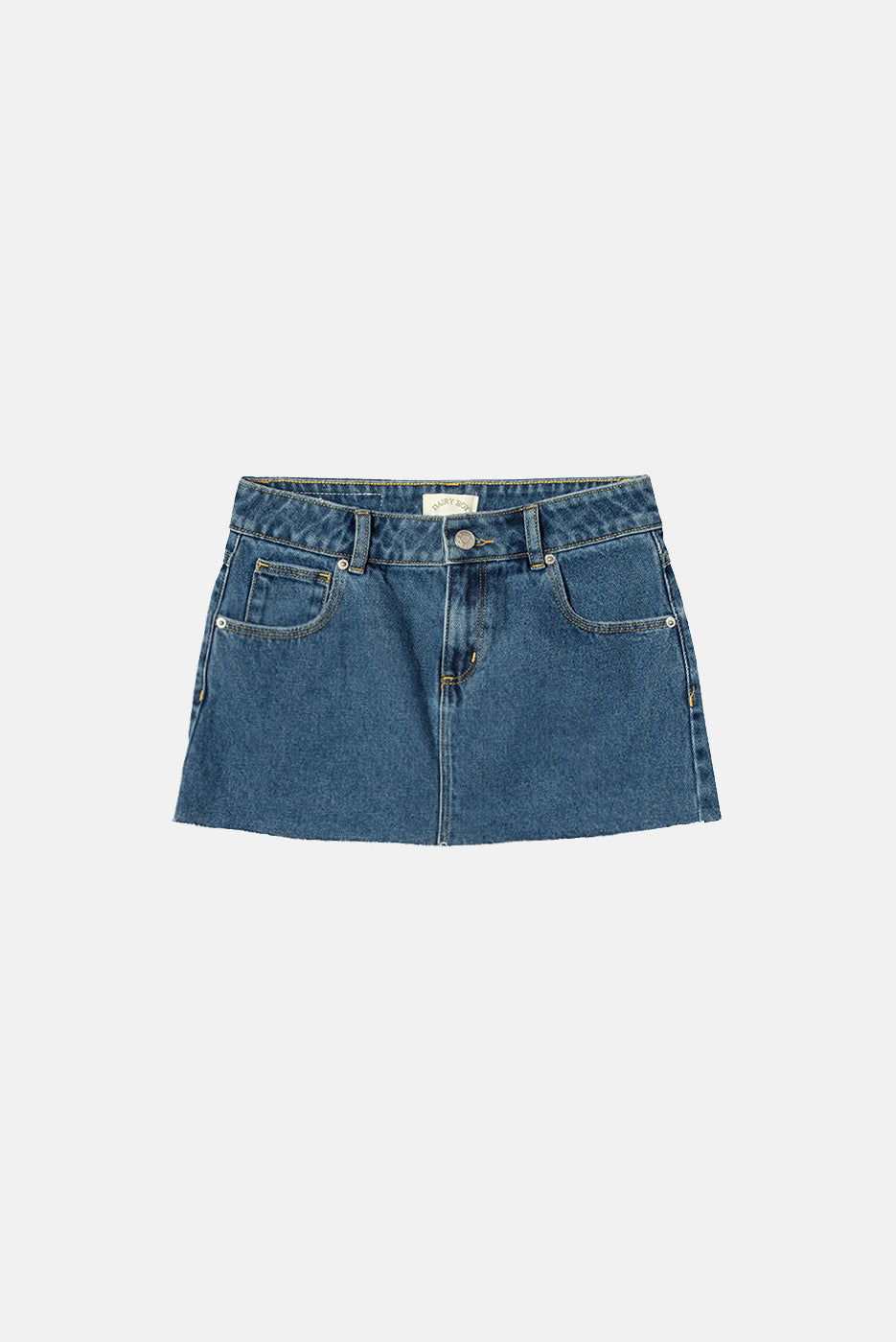 Bambi Mini Skirt - Dark Wash