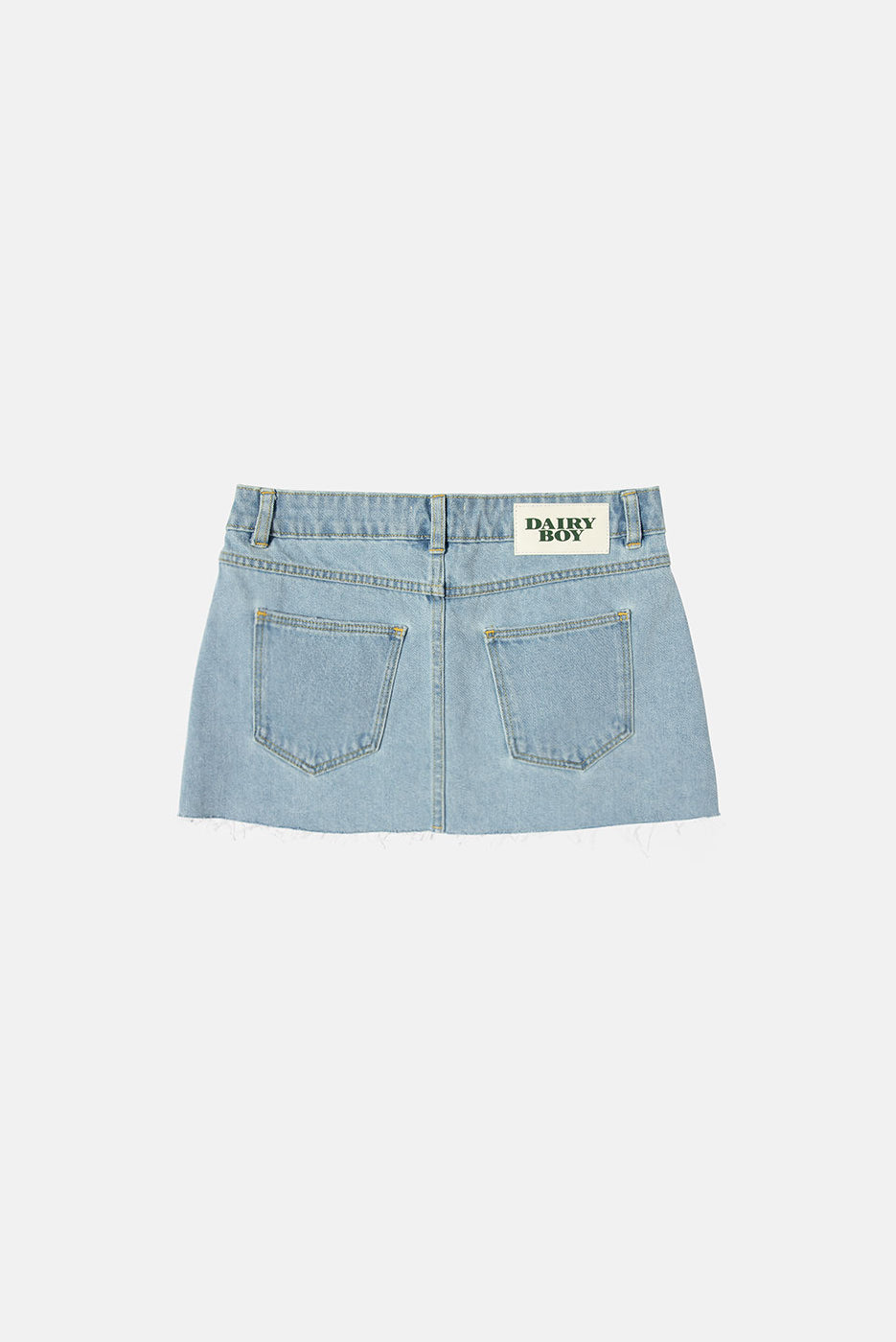 Bambi Mini Skirt - Light Wash