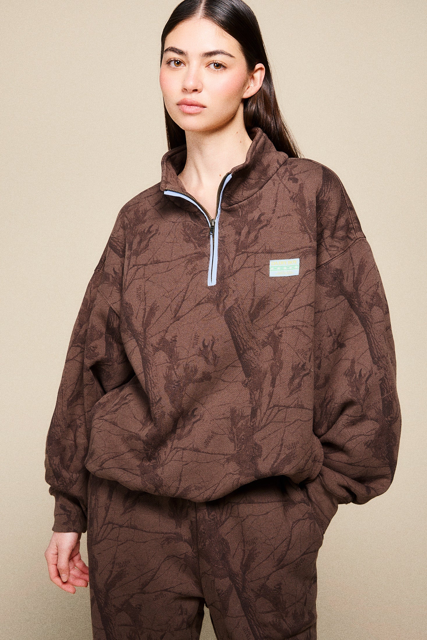 Heritage Half Zip - Lowcountry Camo